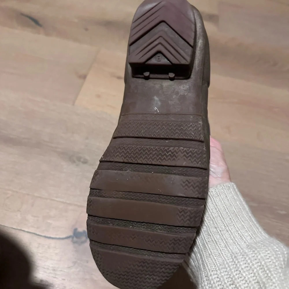 Hunter rain boots purple with laces (combat style) - Picture 7 of 9